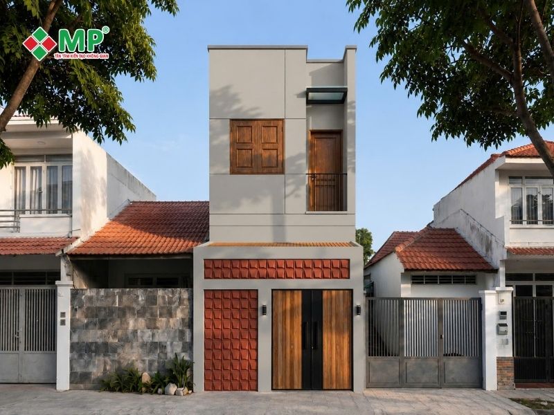 Ký hợp đồng sửa nhà trọn gói – Biến nhà cấp 4 cũ thành tổ ấm hiện đại 2 Phương án cải tạo nhà phố 2 tầng phù hợp cho hướng Tây